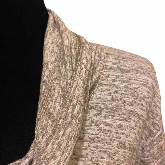 J. Jill Pure Jill Cowl Neck Cotton Gray and White Top Size‎ XL - Picture 5 of 12